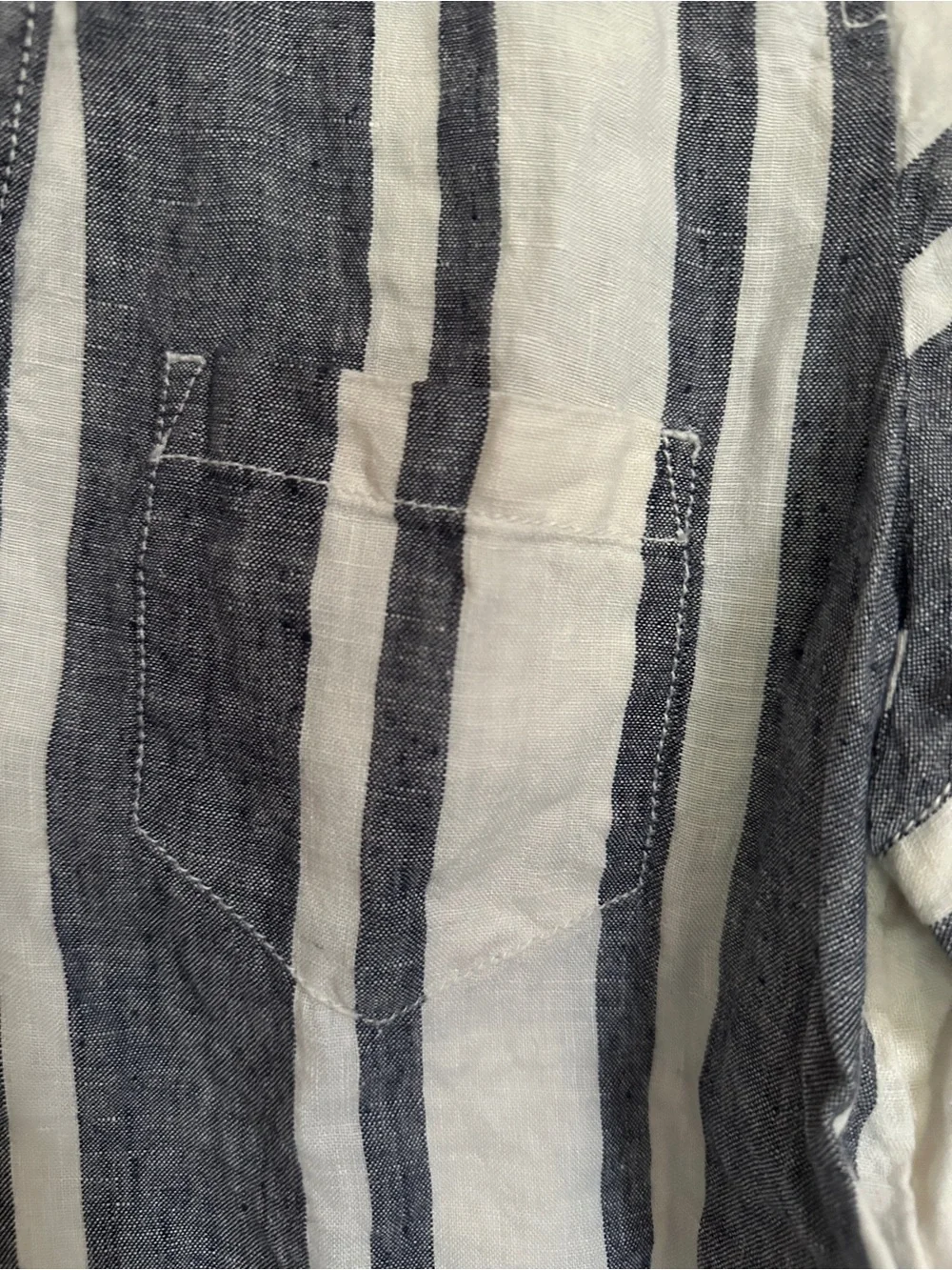 J. Crew Linen Popover Top